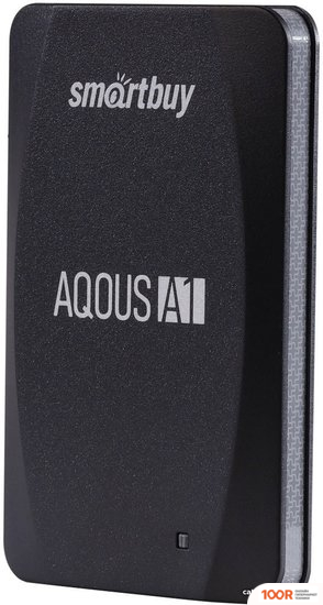 Внешний накопитель SmartBuy AQOUS A1 SB256GB-A1B-U31C 256GB (ЧЕРНЫЙ) (33700)