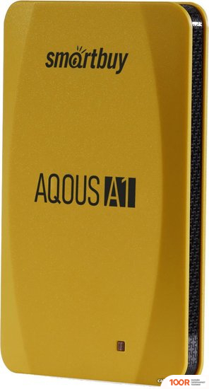 Внешний накопитель SmartBuy AQOUS A1 SB128GB-A1Y-U31C 128GB (ЖЕЛТЫЙ) (33699)