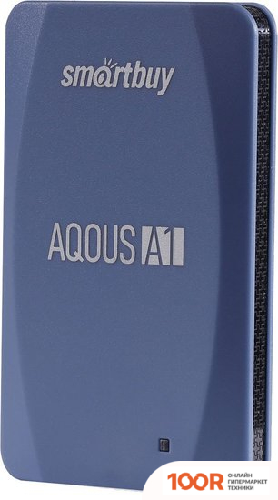 Внешний накопитель SmartBuy AQOUS A1 SB128GB-A1C-U31C 128GB (СИНИЙ) (33695)