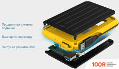 Внешний накопитель Silicon-Power ARMOR A66 1TB SP010TBPHD66SS3Y (33632)