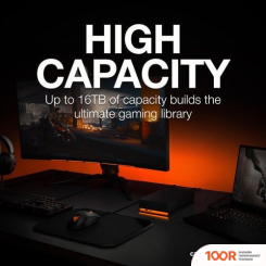 Внешний накопитель Seagate FIRECUDA GAMING HUB STKK8000400 8TB (33555)