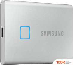 Внешний накопитель Samsung T7 TOUCH 500GB (СЕРЕБРИСТЫЙ) (33474)
