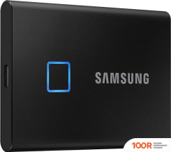 Внешний накопитель Samsung T7 TOUCH 2TB (ЧЕРНЫЙ) (33473)