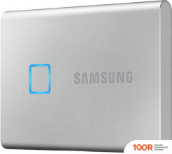 Внешний накопитель Samsung T7 TOUCH 2TB (СЕРЕБРИСТЫЙ) (33472)