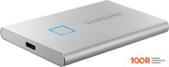 Внешний накопитель Samsung T7 TOUCH 2TB (СЕРЕБРИСТЫЙ) (33472)
