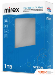 Внешний накопитель Mirex OCEAN CHROME 1TB 13630-UHDOCC10 (33359)