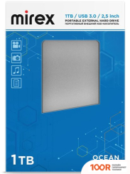 Внешний накопитель Mirex OCEAN CHROME 1TB 13630-UHDOCC10 (33359)