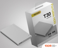Внешний накопитель Hikvision T30 HS-EHDD-T30(STD)/2T/GREY/OD 2TB (СЕРЫЙ) (33275)