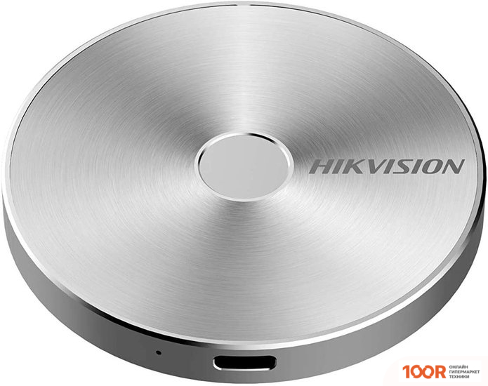Внешний накопитель Hikvision HS-ESSD-T100F(STD)/512G/B16/SILVERY 512GB (СЕРЕБРИСТЫЙ) (33223)