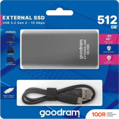Внешний накопитель GOODRAM HL100 2TB (СЕРЫЙ) (33196)