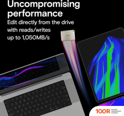 Внешний накопитель Crucial X9 PRO FOR MAC 4TB CT4000X9PROMACSSD9B (33182)