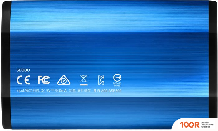 Внешний накопитель ADATA SE800 1TB ASE800-1TU32G2-CBL (СИНИЙ) (33111)