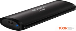 Внешний накопитель ADATA SE760 256GB ASE760-256GU32G2-CBK (ЧЕРНЫЙ) (33101)
