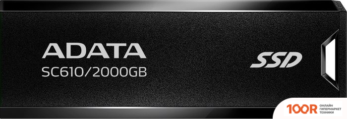 Внешний накопитель ADATA SC610 2TB SC610-2000G-CBK/RD (33065)