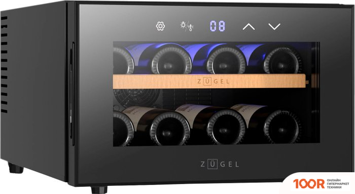 Винный шкаф ZUGEL ZTWF81B (33051)