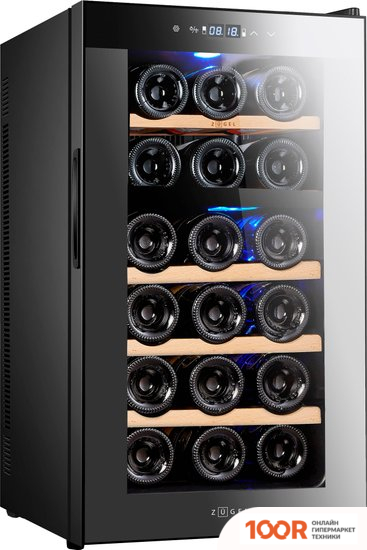 Винный шкаф ZUGEL ZTWF182DX (33050)