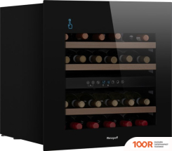 Винный шкаф Weissgauff WWCI-36 DB DUAL ZONE (33043)
