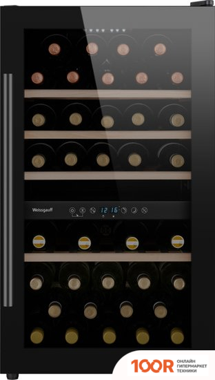 Винный шкаф Weissgauff WWC-49 DB DUALZONE (33039)