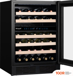Винный шкаф Weissgauff WWC-46 BOTTLE PREMIUM NOFROST DUAL ZONE (33037)