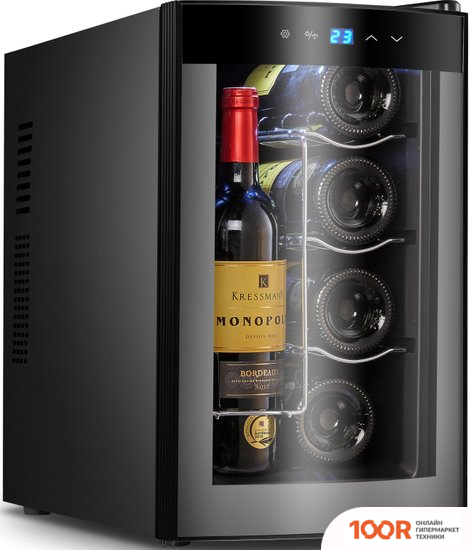 Винный шкаф Weissgauff WWC-08 BOTTLE (33032)