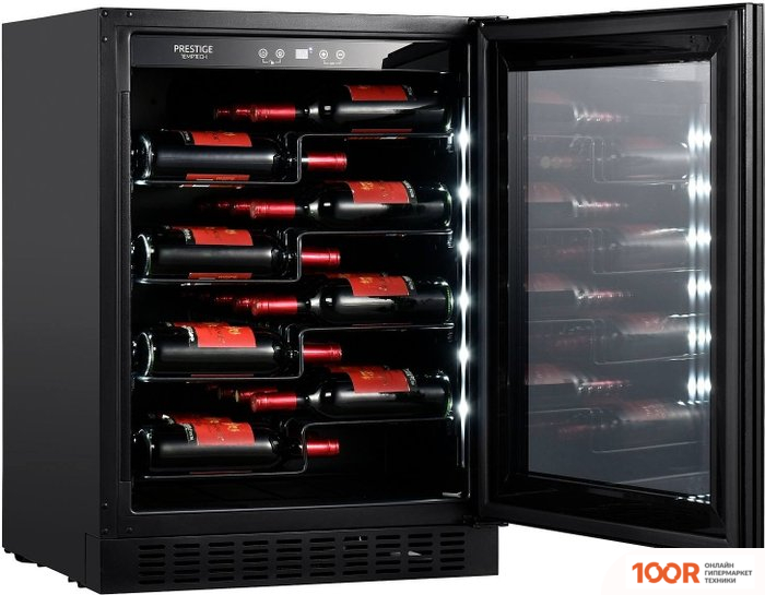 Винный шкаф Temptech PRESPROX60SRB (32978)