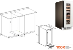 Винный шкаф Temptech OX30DRW (32960)