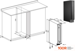 Винный шкаф Temptech OX15SRB (32958)