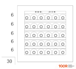 Винный шкаф Temptech OBI60SB (32955)