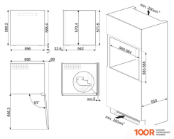 Винный шкаф Smeg CVI129G (32912)