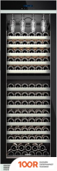 Винный шкаф Libhof SOMMELIER SQD-165 BLACK (32795)