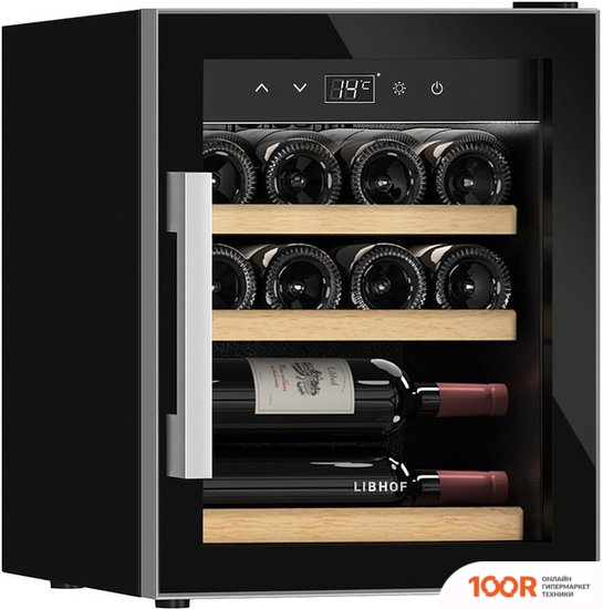 Винный шкаф Libhof GOURMET GQ-12 BLACK (32771)