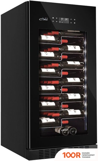 Винный шкаф Libhof ESTHETE ET-70 BLACK (32754)