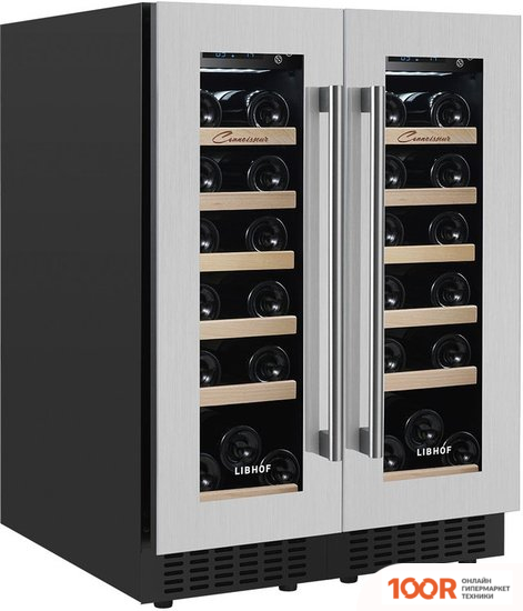 Винный шкаф Libhof CONNOISSEUR CXD-38 SILVER (32746)