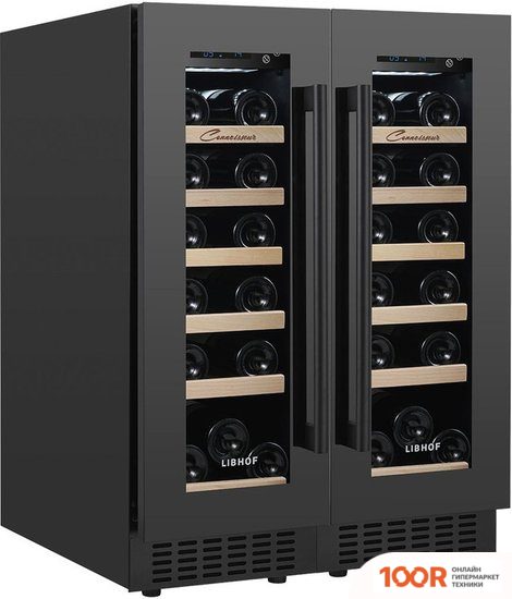 Винный шкаф Libhof CONNOISSEUR CXD-38 BLACK (32745)