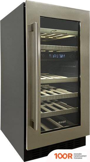 Винный шкаф Libhof CONNOISSEUR CXD-28 (СЕРЕБРИСТЫЙ) (32742)