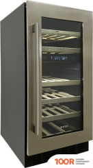 Винный шкаф Libhof CONNOISSEUR CXD-28 (СЕРЕБРИСТЫЙ) (32742)