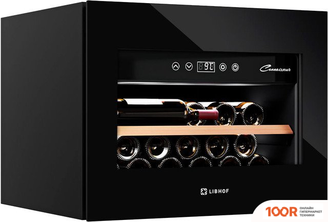 Винный шкаф Libhof CONNOISSEUR CL-17 BLACK (32734)