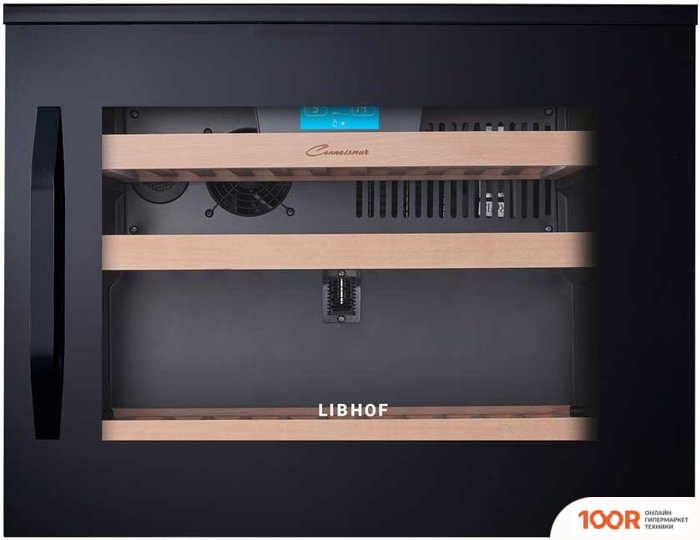 Винный шкаф Libhof CONNOISSEUR CK-21 (ЧЕРНЫЙ) (32730)