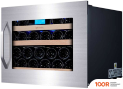 Винный шкаф Libhof CONNOISSEUR CK-21 (СЕРЕБРИСТЫЙ) (32729)
