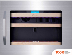 Винный шкаф Libhof CONNOISSEUR CK-21 (СЕРЕБРИСТЫЙ) (32729)