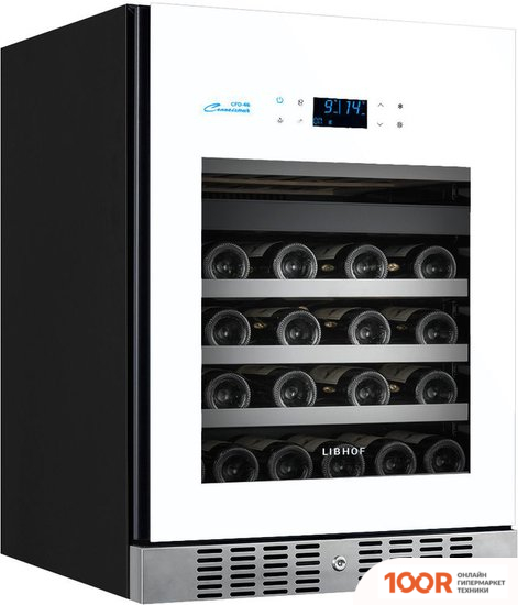 Винный шкаф Libhof CONNOISSEUR CFD-46 WHITE (32728)