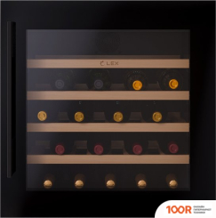 Винный шкаф LEX LWD6036BL (32701)