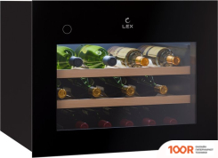 Винный шкаф LEX LWD6028BL PP (32700)