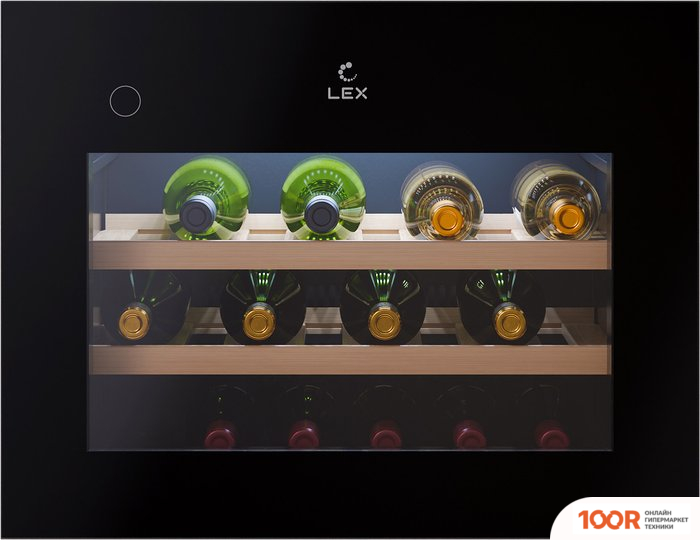 Винный шкаф LEX LWD6028BL PP (32700)