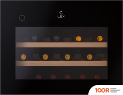 Винный шкаф LEX LWD6028BL PP (32700)