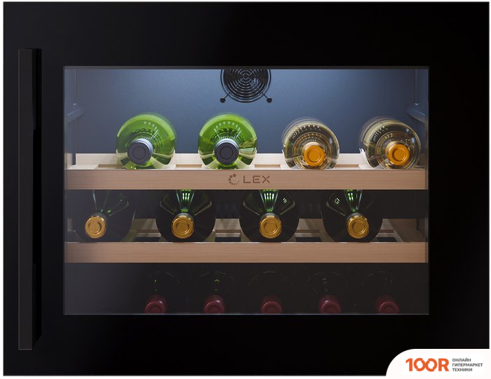 Винный шкаф LEX LWD6028BL (32699)