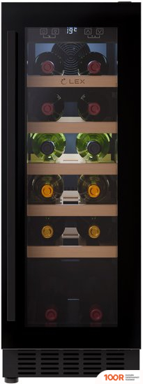 Винный шкаф LEX LWD3020BL (32698)