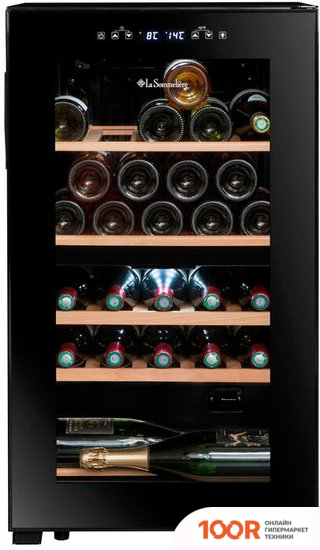 Винный шкаф La Sommeliere SLS32DZ BLACK (32686)