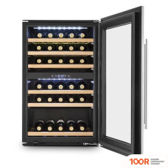 Винный шкаф Klarstein VINSIDER 35D (СЕРЕБРИСТЫЙ) (32597)