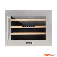 Винный шкаф Klarstein VINSIDER 24D (СЕРЕБРИСТЫЙ) (32595)